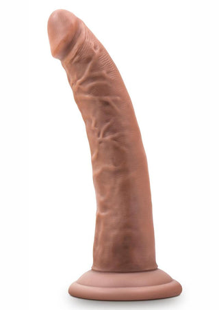 Au Naturel Jack Dildo with Suction Cup - Caramel/Mocha - 7in