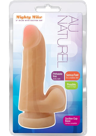 Au Naturel Mighty Mike Dildo - Vanilla - 5in