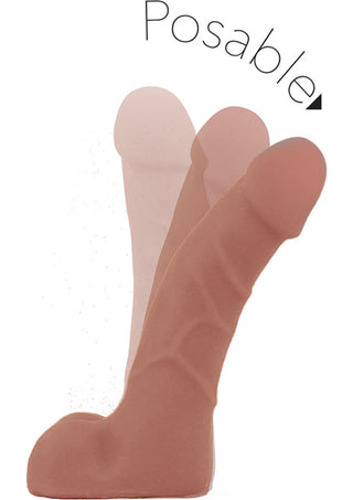 Au Naturel Suave Dildo - Caramel - 7in