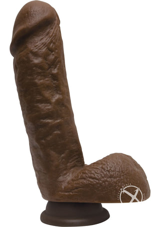 Average Joe Terrence The Lawyer Dildo Waterproof - Brown - 7.5in