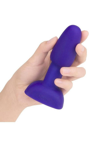 B-Vibe Rimming Petite Rechargeable Silicone Anal Plug with Remote Control