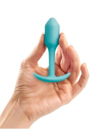 B-Vibe Snug Plug 1 Silicone Weighted Butt Plug