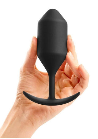 B-Vibe Snug Plug 4 Silicone Weighted Anal Plug