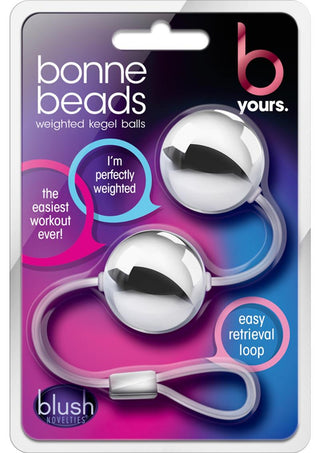 B Yours Bonne Beads Weighted Kegel Balls - Silver