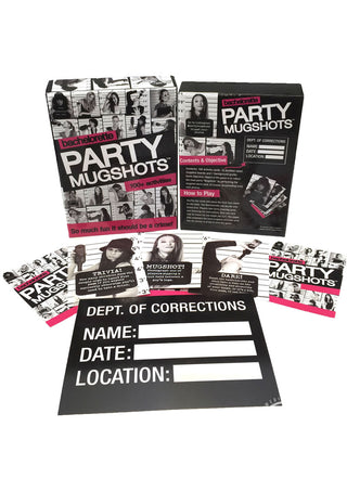 Bachelorette Party Mugshots Card Game