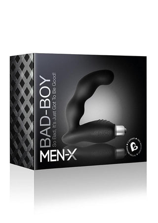 Bad Boy Silicone Prostate and Perineum Stimulator - Black