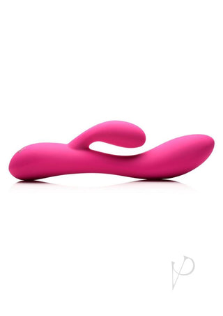 Bang! 10x Flexible Rechargeable Silicone Rabbit - Pink