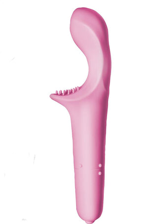 Bela Clit Teaser Vibrating Silicone Massager Vibrator - Pink