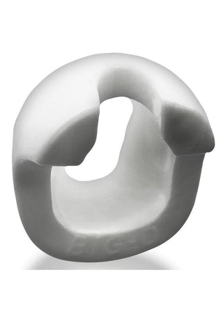 Big-D Shaft Grip Cock Ring - White