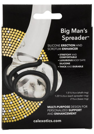 Big Man's Spreader Silicone Cock Ring