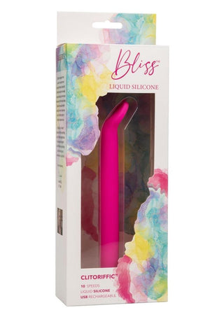 Bliss Liquid Silicone Rechargeable Clitoriffic Vibe - Pink