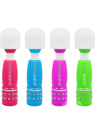 Bodywand Mini Wand Massager Neon Edition - 12 Per Display - Assorted Colors