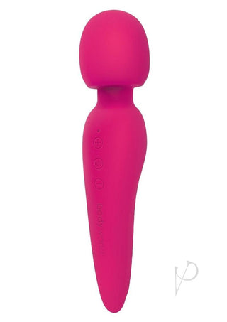 Bodywand Softee Rechargeable Silicone Wand - Hot Pink/Pink