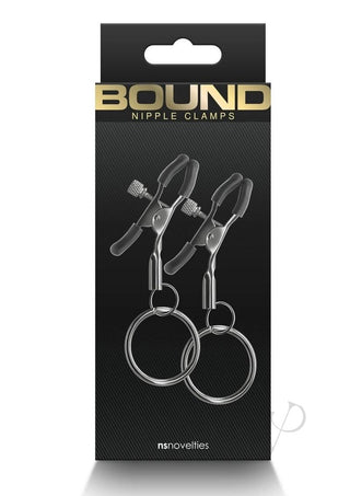 Bound Nipple Clamps C2 - Gray/Grey/Gun Metal/Metal