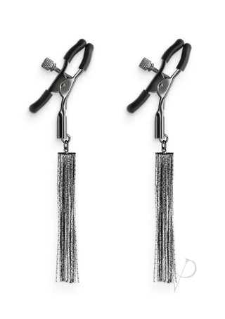 Bound Nipple Clamps D2 - Gray/Grey/Gun Metal/Metal