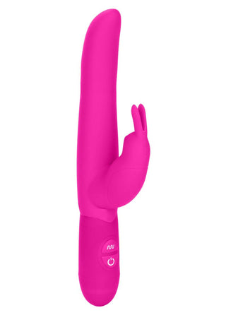 Bounding Bunny Silicone Rabbit Vibrator - Pink