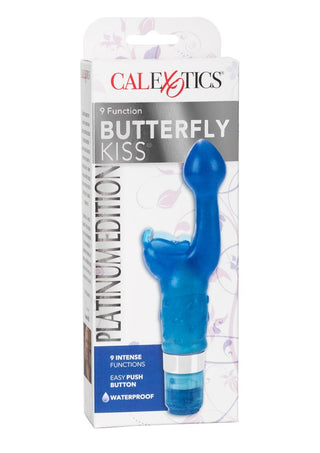 Butterfly Kiss Platinum Edition Vibrator - Blue