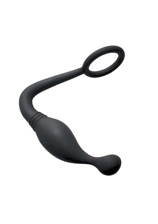 Butts Up P-Spot Pleasure Silicone Anal Plug and Cock Ring