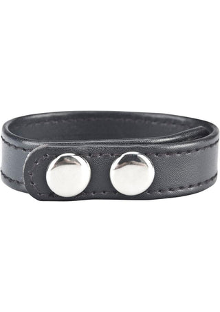 C and B Gear Snap Cock Ring - Black - 2in