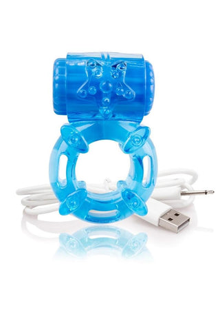 Charged Bigo Rechargeable Vibe Ring Waterproof Cock Ring