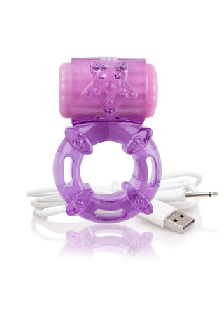 Charged Bigo Rechargeable Vibe Ring Waterproof Cock Ring