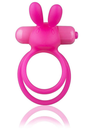 Charged Ohare XL Silicone USB Rechargeable Wearable Rabbit Vibe C-Ring Pink (Individual