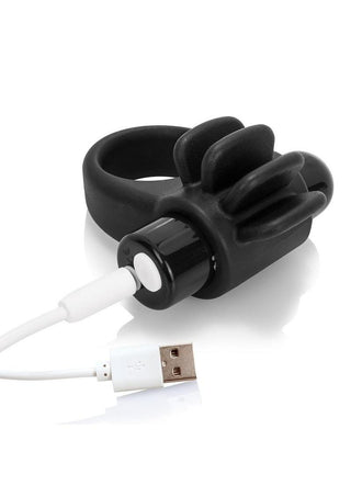 Charged Skooch Rechargeable Vibe Silicone Cock Ring Waterproof