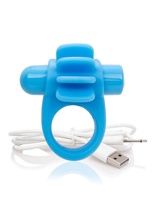 Charged Skooch Rechargeable Vibe Silicone Cock Ring Waterproof