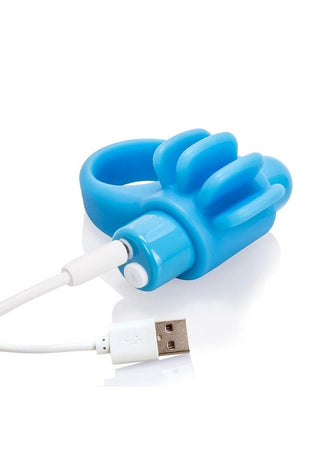 Charged Skooch Rechargeable Vibe Silicone Cock Ring Waterproof