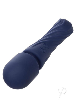 Charisma Allure Rechargeable Silicone Massager Wand - Blue