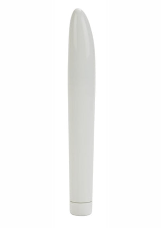 Classic Maxi Mystique Vibrator - Ivory/White