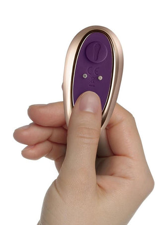 Cocktail Rechargeable Silicone Couples Vibrator with Remote Control