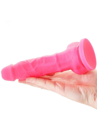 Colours Pleasures Silicone Vibrating Dildo with Balls