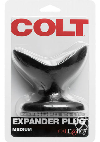 Colt Expander Plug Butt Plug - Black - Medium