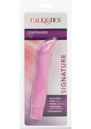 Contoured G G-Spot Vibrator - Pink