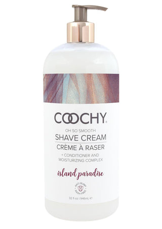 Coochy Shave Cream Island Paradise - 32oz