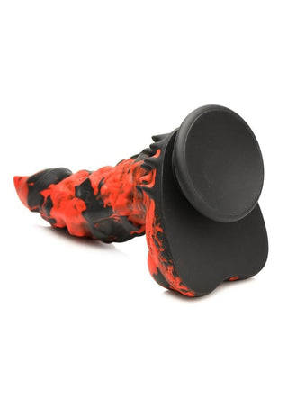 Creatiave Cocks Fire Demon Monster Silicone Dildo