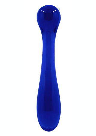 Crystal Pleasure Premium Glass Wand - Blue