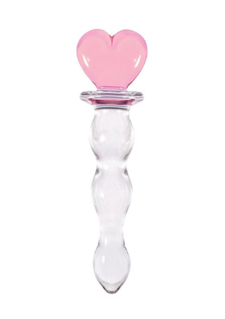 Crystal Premium Glass Heart Of Glass - Pink