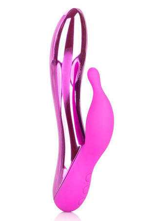 Dazzled Radiance Led Lights USB Rechargeable Vibrator Waterproof Metallic - Pink - 5in