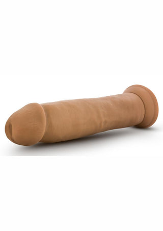 Dr. Skin Cock Dildo - Brown/Caramel - 9.5in