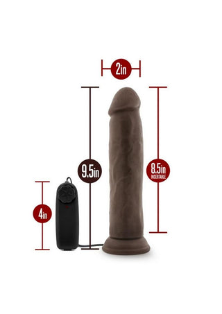 Dr. Skin Dr. Throb Vibrating Dildo with Remote Control