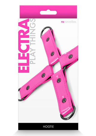 Electra Play Things Pu Leather Hog Tie - Pink