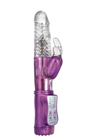 Energize Her Bunny 01 Dual Motor Rechargeable Rabbit Vibrator - Purple