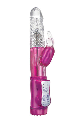 Energize Her Bunny 01 Dual Motors Rechargeable Rabbit Vibrator - Pink