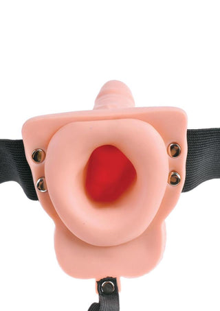 Fetish Fantasy Hollow Rechargeable Strap-On with Remote Control