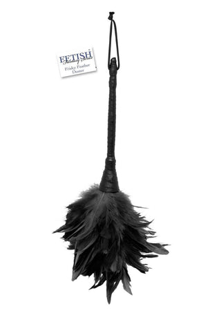 Fetish Fantasy Series Frisky Feather Duster - Black - 14in