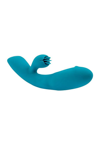 Fierce Flicker Rechargeable Silicone Dual Vibrator