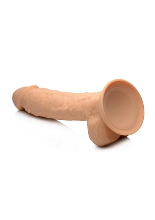 Fleshstixxx Dual Density Silicone Bendable Dong with Balls