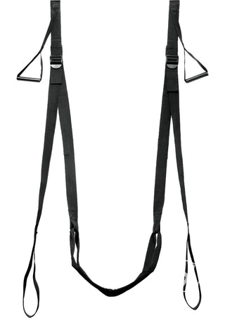 Frisky D' Luxe Entry Sex Sling - Black